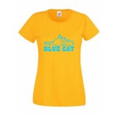 (image for) Womens Blue Cat Records Soul T Shirt ss104