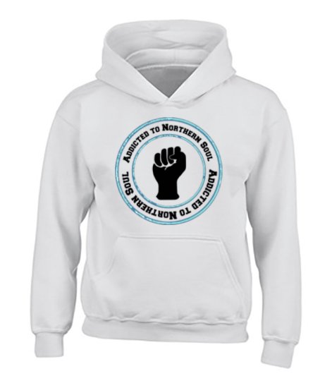 (image for) Addicted to Northern Soul Hoodie - Click Image to Close
