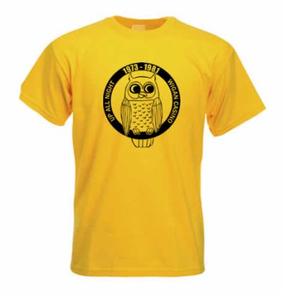 (image for) Northern Soul T shirt - Wigan Casino up all night ss214