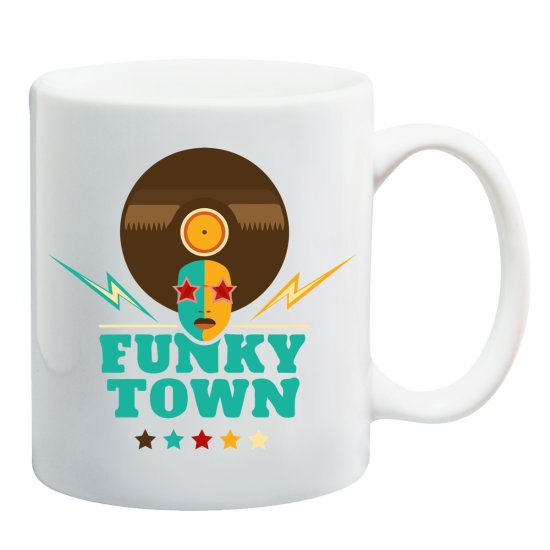 (image for) Funky Town Mug - Click Image to Close