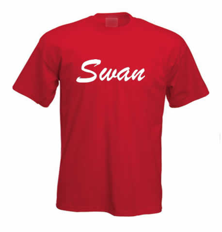 (image for) Swan Records T Shirt ss164 - Click Image to Close