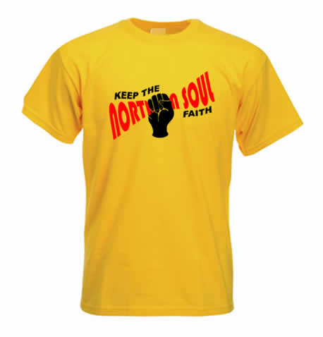(image for) Northern Soul T Shirt - Keep the Faith ss204 - Click Image to Close